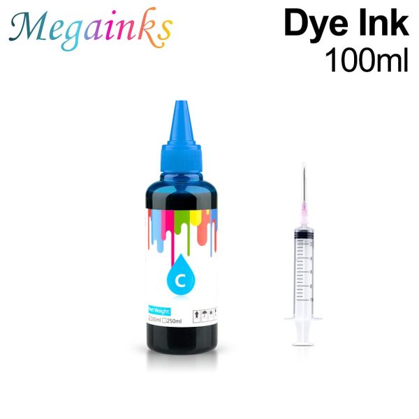 100ml Universal Dye Ink BK C M Y Kit Compatible For HP Canon Epson Brother Deskjet Inkjet Printer Tank Cartridges CISS - Image 3