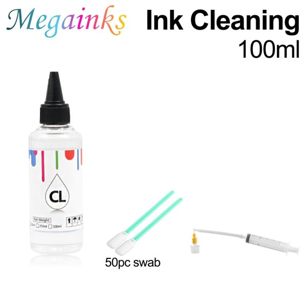 100ml Universal Dye Ink BK C M Y Kit Compatible For HP Canon Epson Brother Deskjet Inkjet Printer Tank Cartridges CISS - Image 5