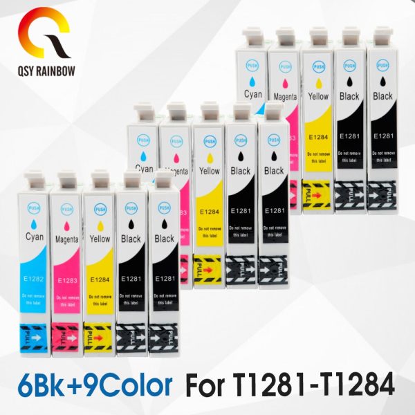 For Epson T1281 Compatible ink Cartridge For EPSON Stylus S22 SX125 SX130 SX230 SX235W SX420W SX425W SX430W SX435W Printer Ink - Image 3