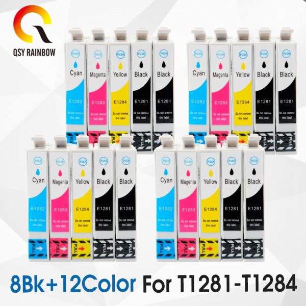 For Epson T1281 Compatible ink Cartridge For EPSON Stylus S22 SX125 SX130 SX230 SX235W SX420W SX425W SX430W SX435W Printer Ink